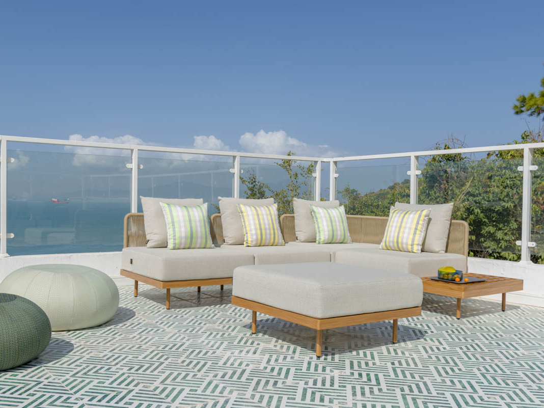 Upholstered Outdoor Sofa Suppliers | Sofa SF-43-3